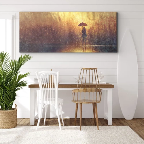 Canvas picture - I Think Someone Is Watching Me - 90x30 cm