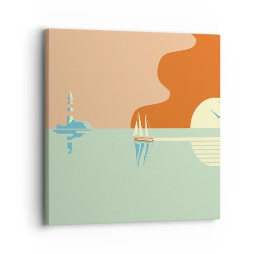 Canvas picture - Ideal Sea Landscape - 30x30 cm