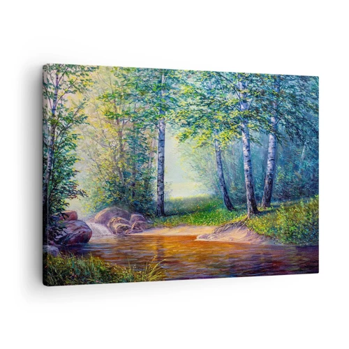 Canvas picture - Idyllic Scenery - 70x50 cm