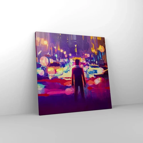 Canvas picture - Immersed in Light - 50x50 cm