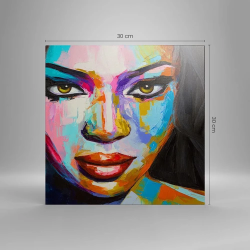 Canvas picture - Impossible Not To Look - 30x30 cm