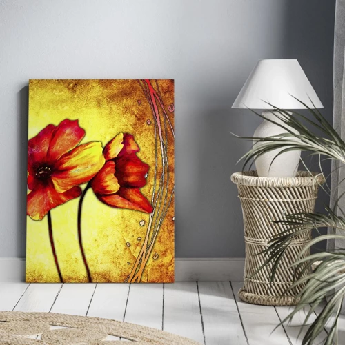 Canvas picture - In Art Nouveau Decoration - 50x70 cm