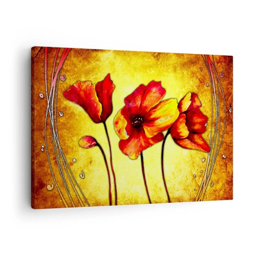 Canvas picture - In Art Nouveau Decoration - 70x50 cm