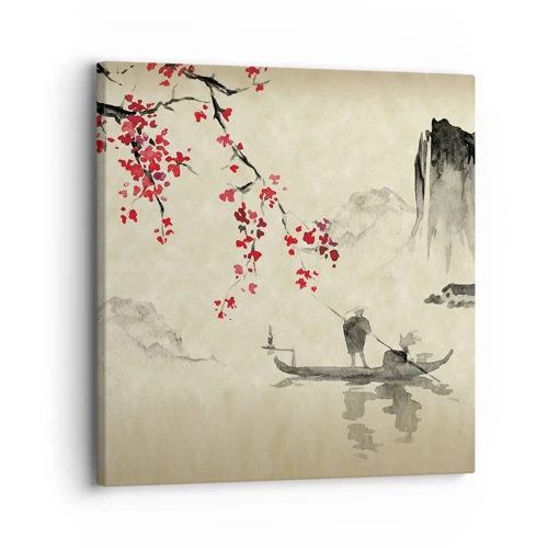 Canvas picture - In Cherry Blossom Country - 30x30 cm