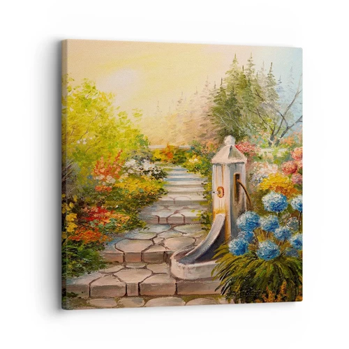 Canvas picture - In Full Bloom - 30x30 cm