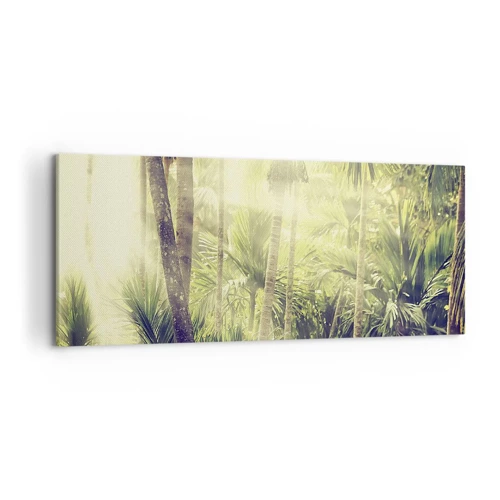 Canvas picture - In Green Heat - 120x50 cm