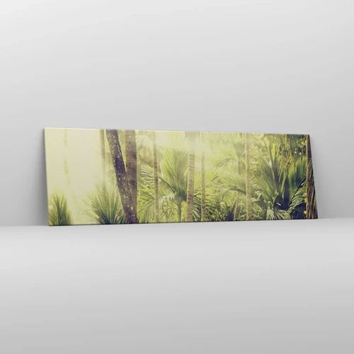 Canvas picture - In Green Heat - 160x50 cm