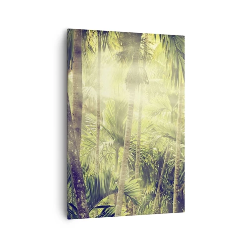 Canvas picture - In Green Heat - 70x100 cm