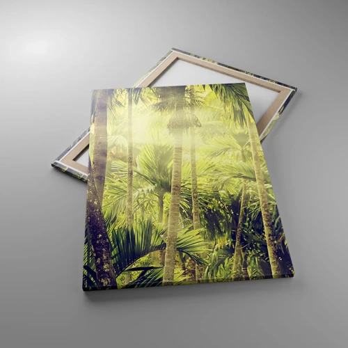 Canvas picture - In Green Heat - 70x100 cm