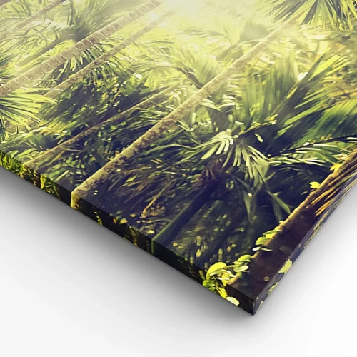 Canvas picture - In Green Heat - 80x120 cm