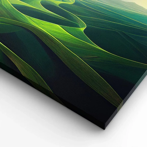 Canvas picture - In Green Valleys - 140x50 cm