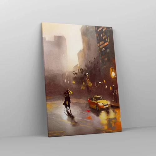 Canvas picture - In New York Lights - 50x70 cm