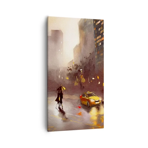 Canvas picture - In New York Lights - 55x100 cm