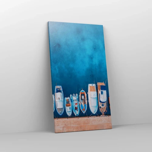 Canvas picture - In One Row - 45x80 cm