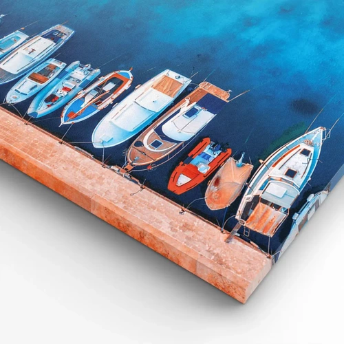 Canvas picture - In One Row - 45x80 cm