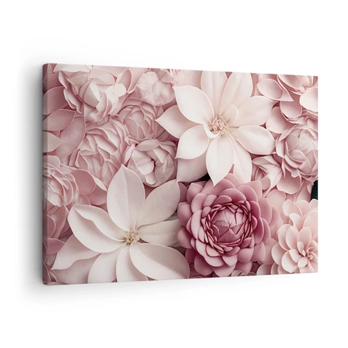 Canvas picture - In Pink Petals - 70x50 cm