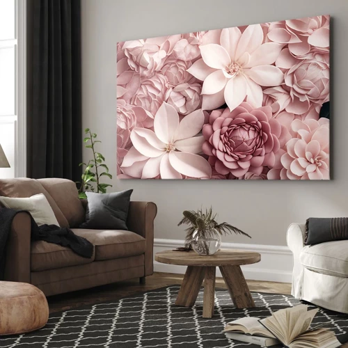 Canvas picture - In Pink Petals - 70x50 cm