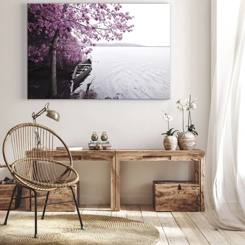 Canvas picture - In Pink Silence - 70x50 cm