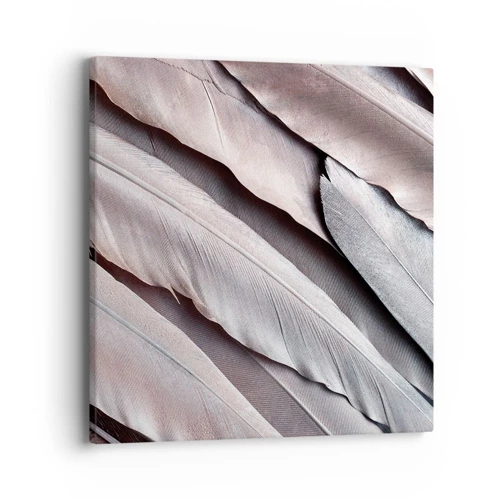 Canvas picture - In Pink Silverness - 40x40 cm