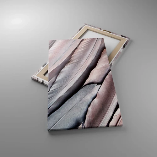 Canvas picture - In Pink Silverness - 45x80 cm