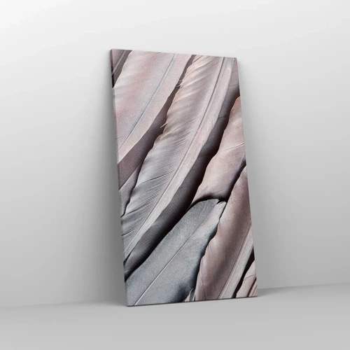 Canvas picture - In Pink Silverness - 45x80 cm