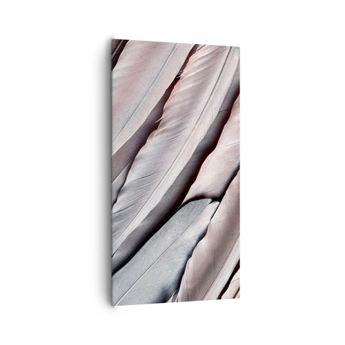 Canvas picture - In Pink Silverness - 65x120 cm