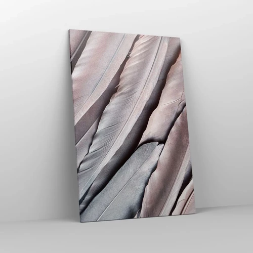 Canvas picture - In Pink Silverness - 80x120 cm