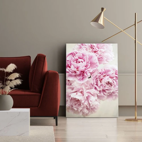 Canvas picture - In Pink  Splendour - 45x80 cm