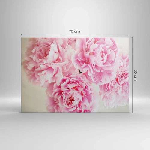 Canvas picture - In Pink  Splendour - 70x50 cm