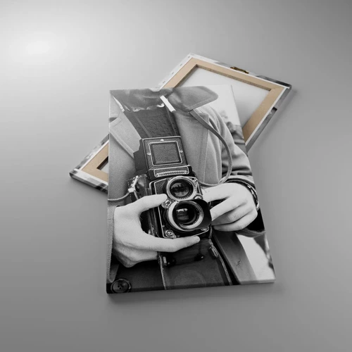 Canvas picture - In Retro Style - 45x80 cm