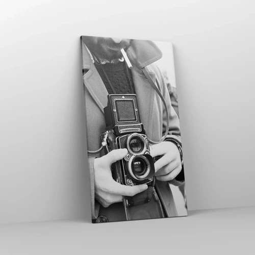 Canvas picture - In Retro Style - 45x80 cm