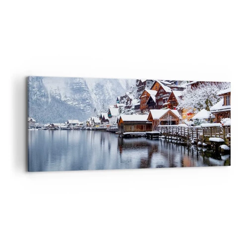 Canvas picture - In Winter Decoration - 100x40 cm