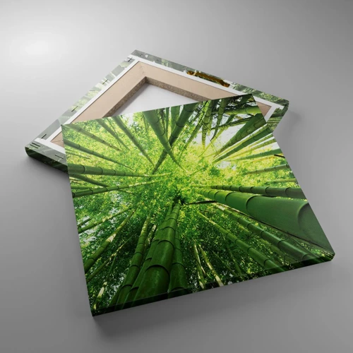 Canvas picture - In a Bamboo Forest - 30x30 cm
