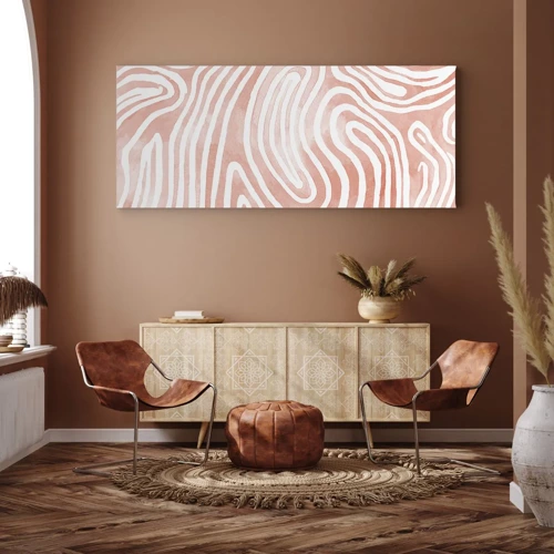 Canvas picture - In a Coral Maze - 100x40 cm