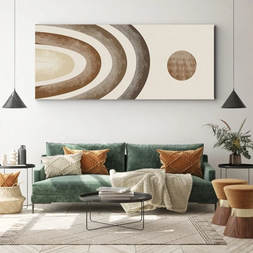 Canvas picture - In a Distant Galaxy - 140x50 cm