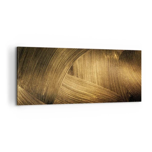 Canvas picture - In a Golden Labirynth - 100x40 cm