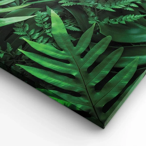 Canvas picture - In a Green Hug - 65x120 cm