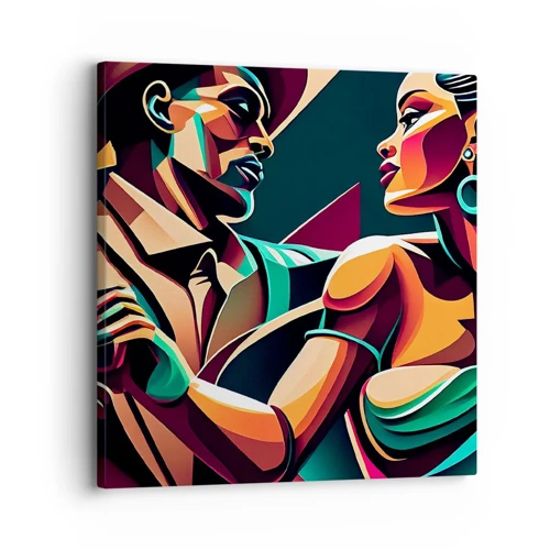 Canvas picture - In a Heartbeat - 30x30 cm