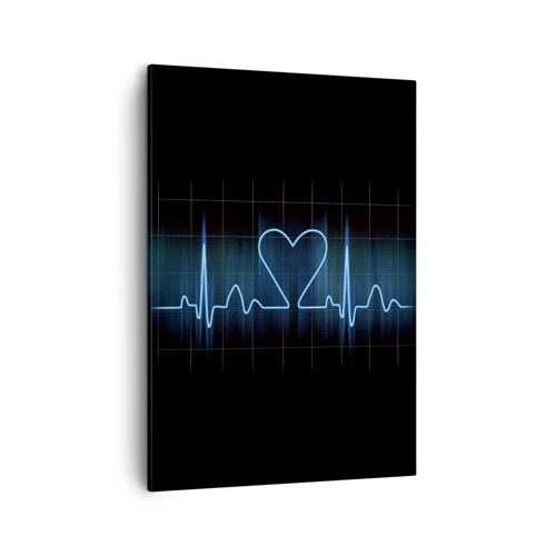 Canvas picture - In a Heartbeat - 50x70 cm