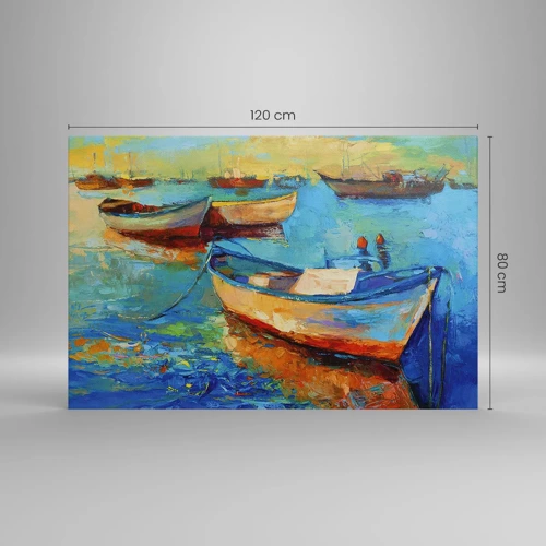 Canvas picture - In a Southern Bay - 120x80 cm