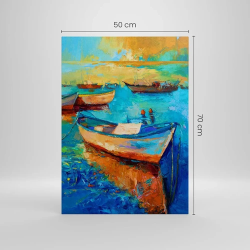 Canvas picture - In a Southern Bay - 50x70 cm