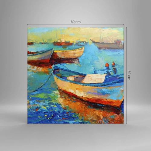 Canvas picture - In a Southern Bay - 60x60 cm