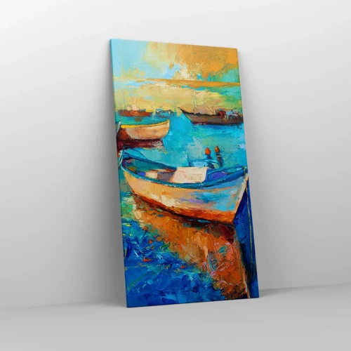 Canvas picture - In a Southern Bay - 65x120 cm