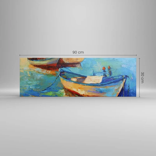 Canvas picture - In a Southern Bay - 90x30 cm