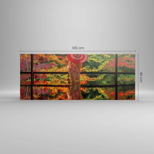 Canvas picture - In a Temple of Nature - 100x40 cm