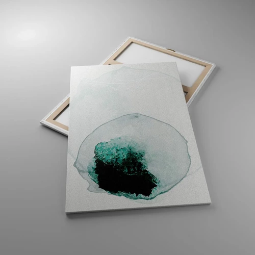 Canvas picture - In a Waterdrop - 80x120 cm