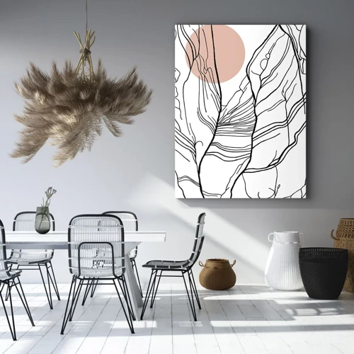 Canvas picture - In a Web of Twigs - 50x70 cm