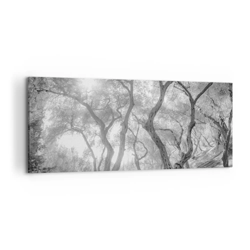 Canvas picture - In an Olive Grove - 120x50 cm