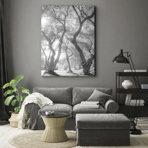 Canvas picture - In an Olive Grove - 50x70 cm