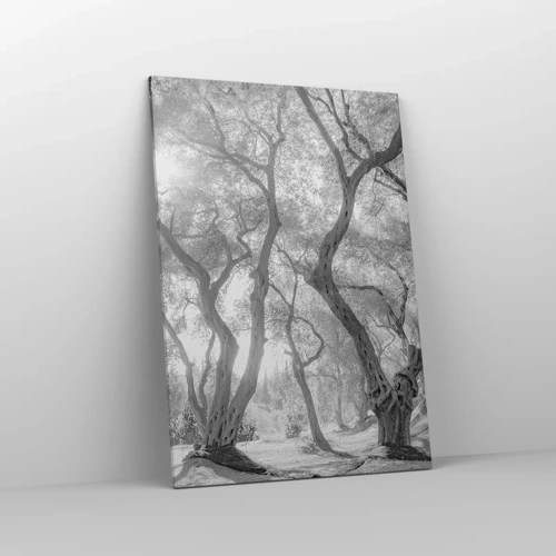 Canvas picture - In an Olive Grove - 70x100 cm